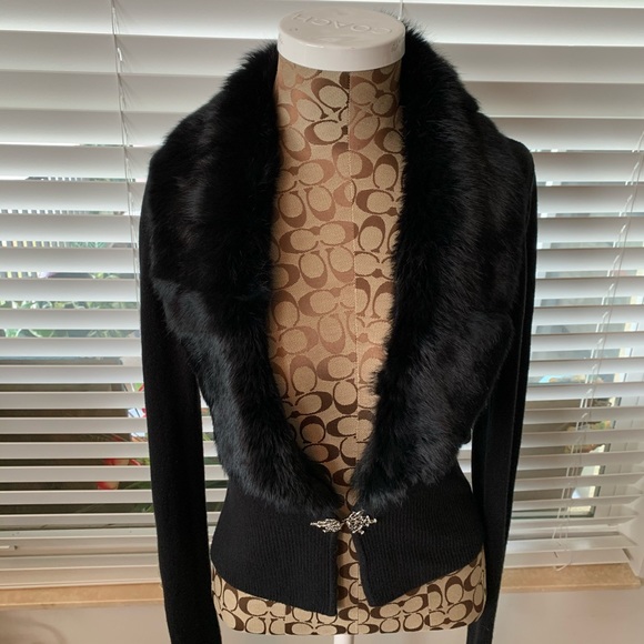 XOXO 100% Rabbit Fur Large excellent condition - Picture 5 of 8